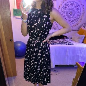 Anna Klein Floral Dress